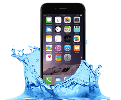 iPhone utopený obliaty